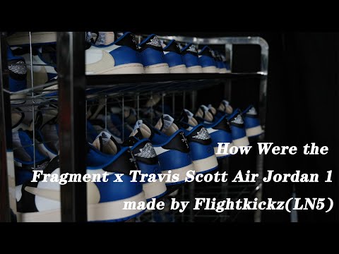 Fragment x Travis Scott x Air Jordan 1 Low (LN5 A1 Batch)