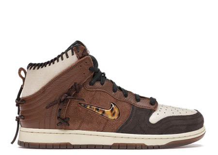 Nike Dunk High Bodega Legend Fauna Brown