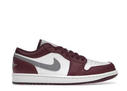 Air Jordan 1 Low Retro White Bordeaux 2022