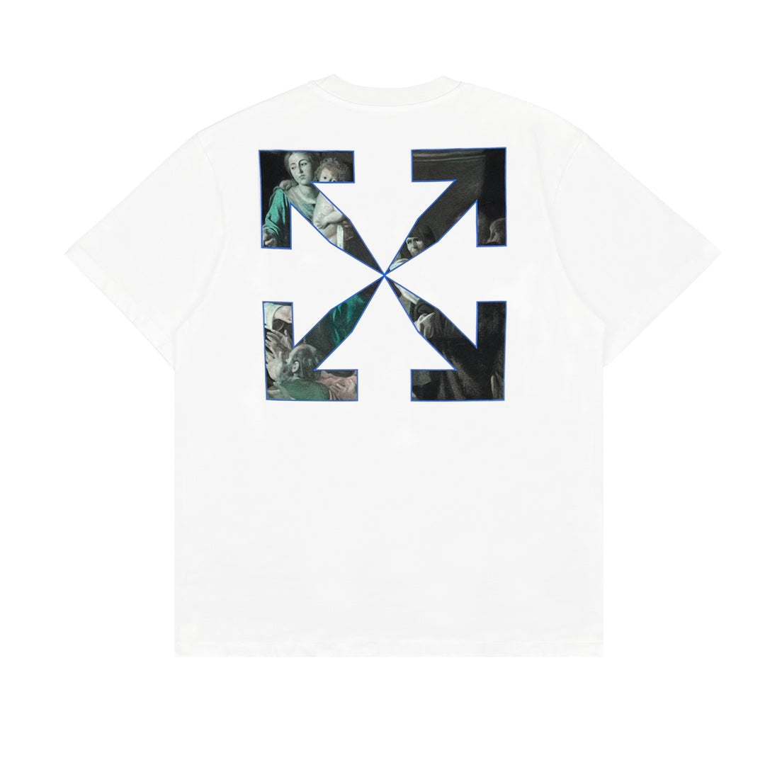 Ow color religious figures with short sleeves