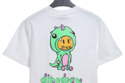 DREW cartoon dinosaur printing short sleeves