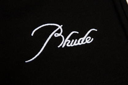 Rhud3 2023ss mens and womens classic 4-color mother flower shorts