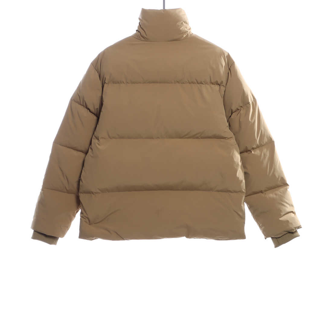 NEW BALANCE solid color large pocket down jacket