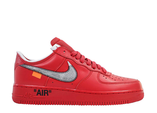 Nike Off-White Air Force 1 AF1 University Red