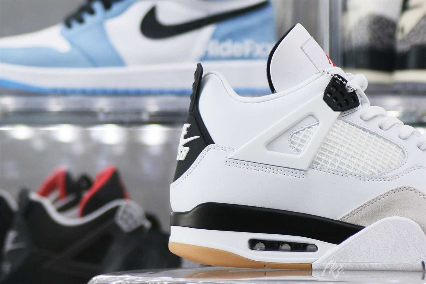 Air Jordan 4 Retro SP X Nike SB Milk White/Black Custom