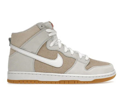 Nike SB Dunk High Pro ISO Orange Label Unbleached Natural