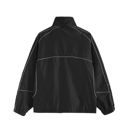 Supreme FW24 WEEK11 Reflective Piping Pullover 3M