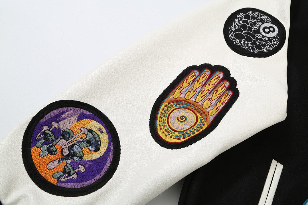 Dries Van Noten x Stussy FW Varsity Jacket