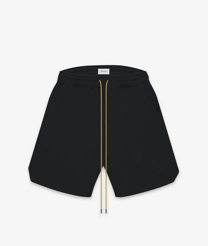RHUDE monogram logo embroidered drawstring shorts