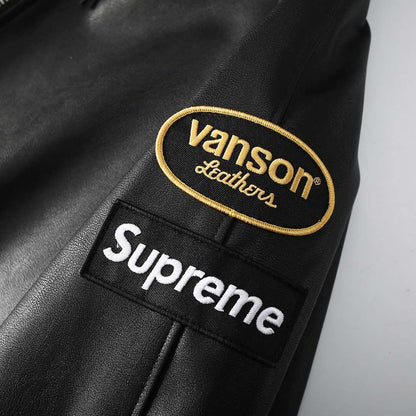 Supreme x Vans0n Leathers FW24 Jacket