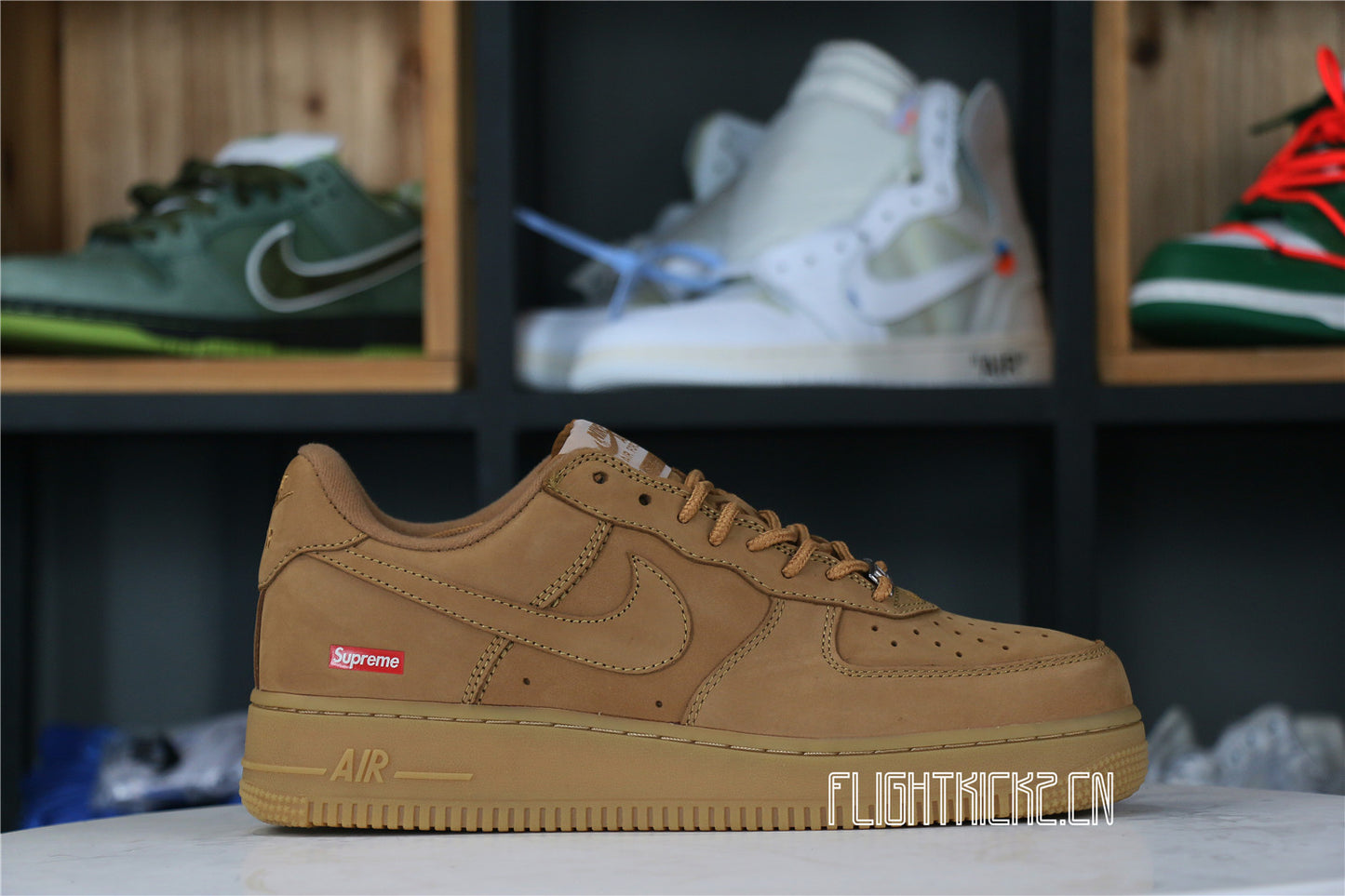 Nike Air Force 1 Low SP Supreme Wheat
