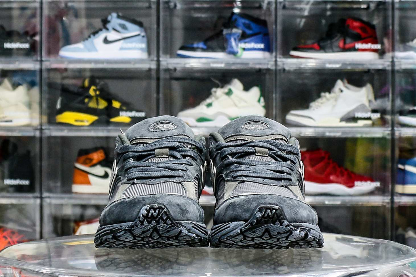 New Balance 2002R Vintage Black Grey