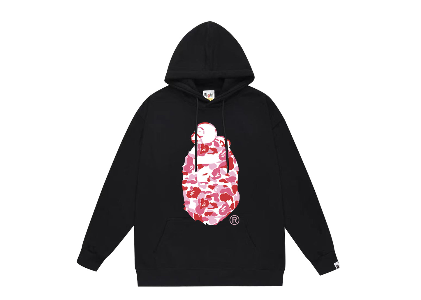 BAPE Sleepy Monkey Ape Head graphic hoodie