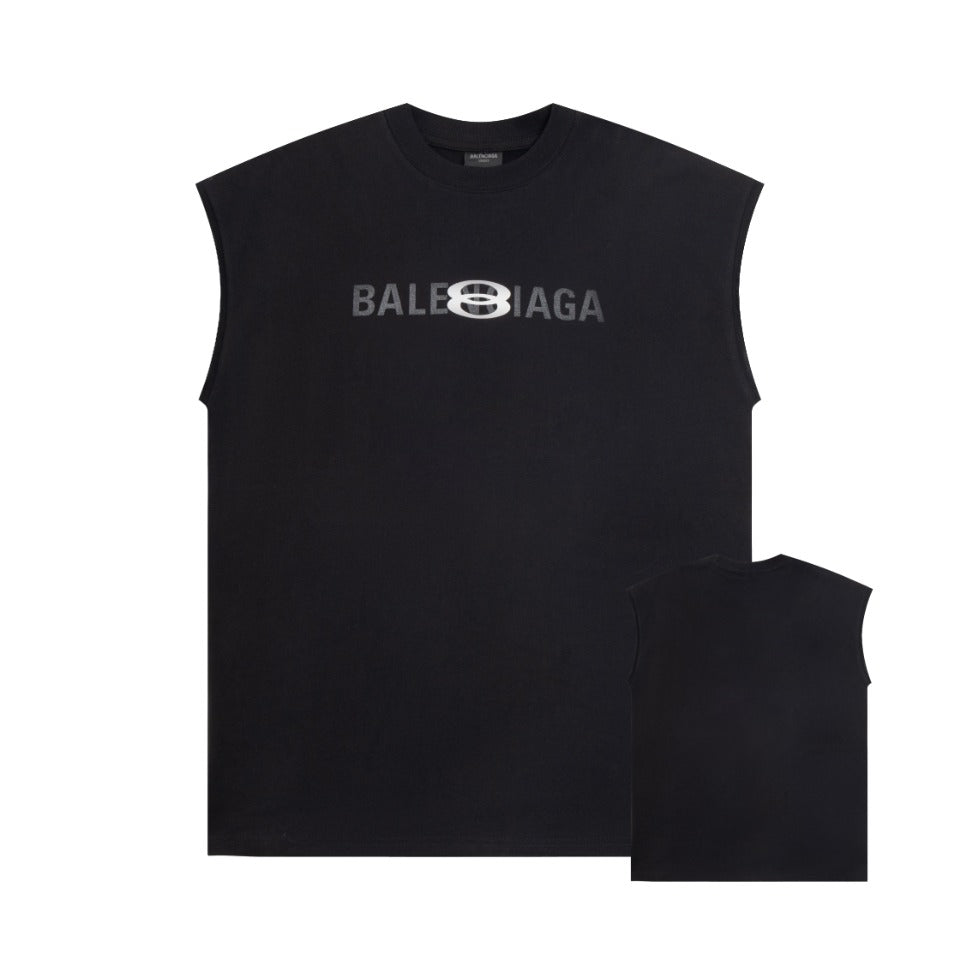 Balancig* Double ring see-through logo vest 2024