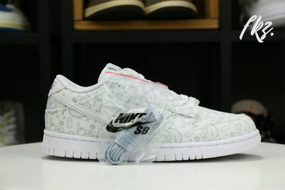 Nike Dunk Low White Paisley