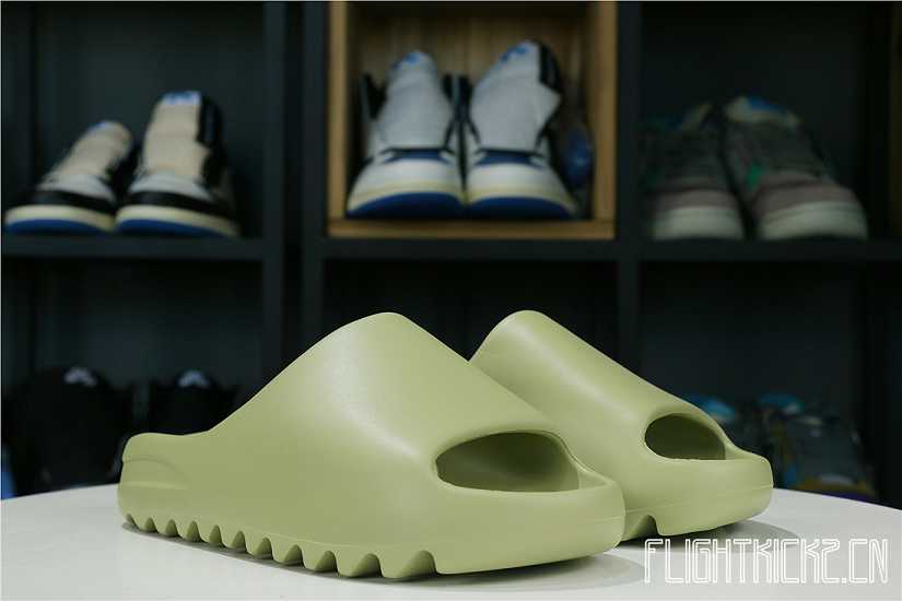 Kanye West Yeezy Slide Resin 2019(FX0494璞嗙豢锛?LN5 A1 Batch)