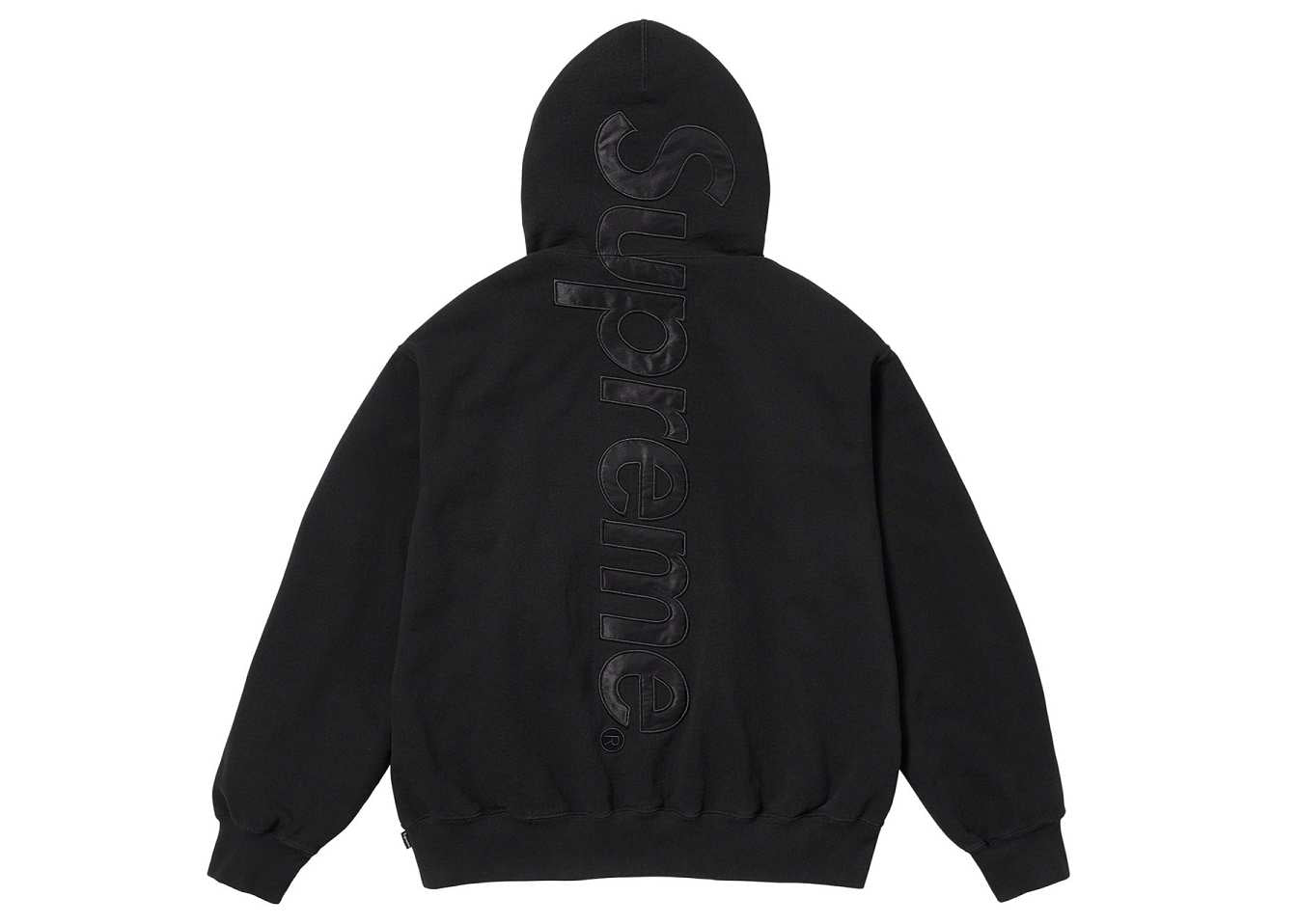 Supreme 22FW Satin Appliqué Hooded Sweatshirt