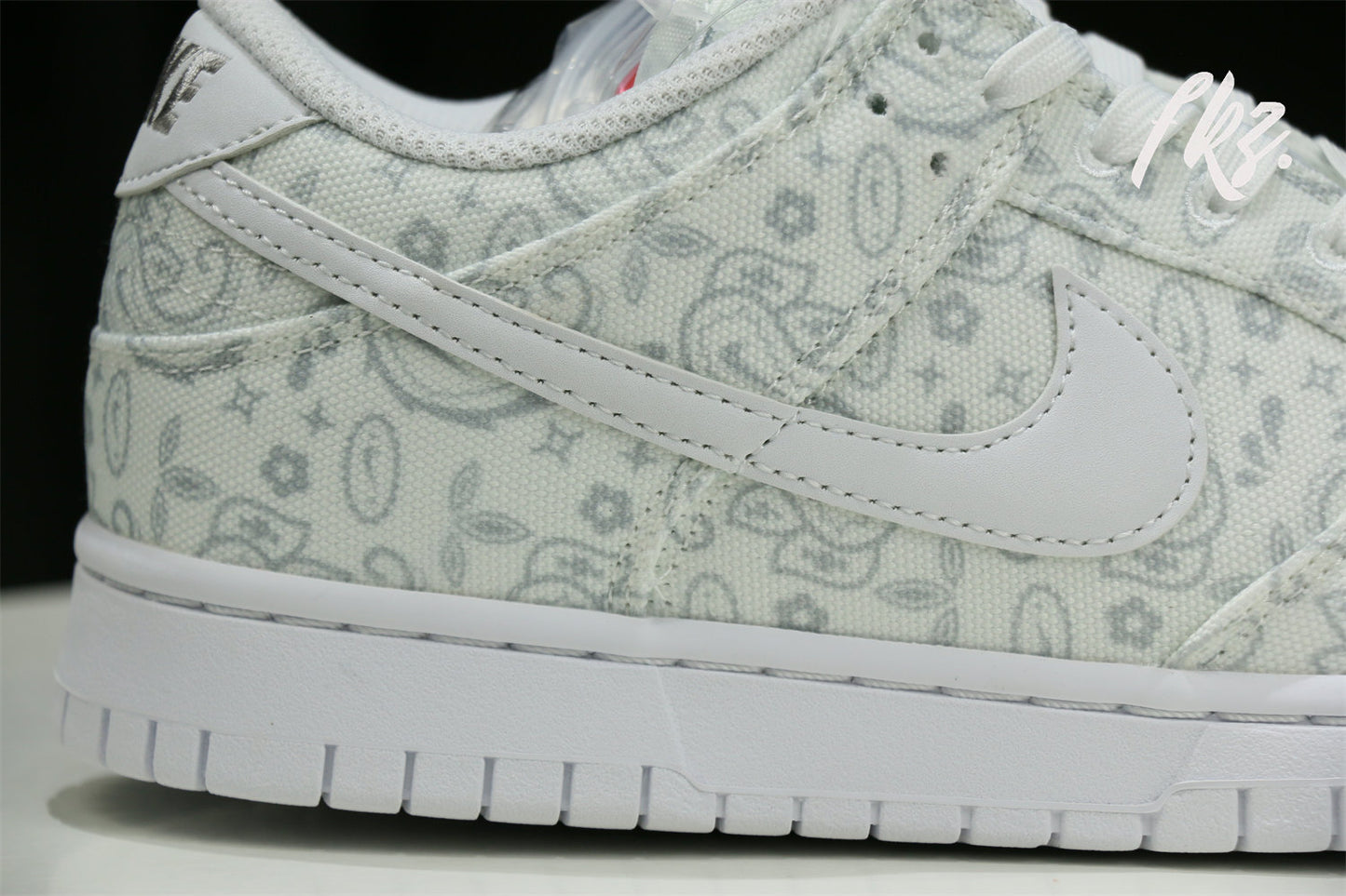 Nike Dunk Low White Paisley