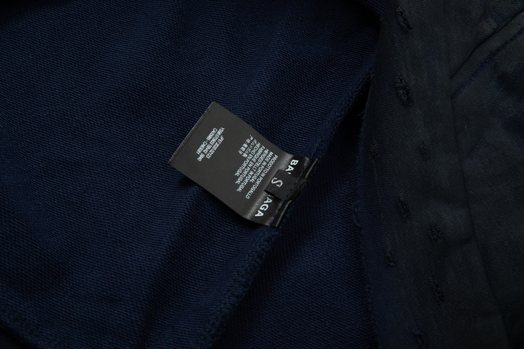 Balancig* Zip Up Hoodie Dark Navy