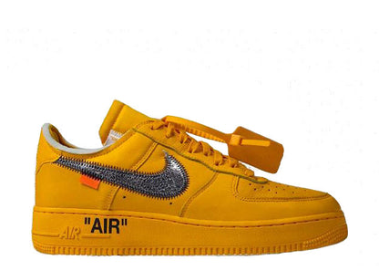 Off White x Air Force 1 University Gold 2021