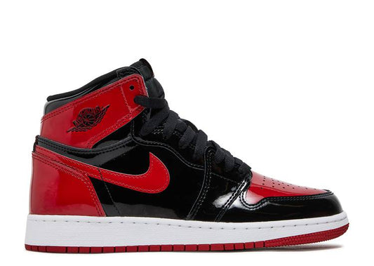 Air Jordan 1 Retro High OG GS Patent Bred (LN5 A1 Batch)