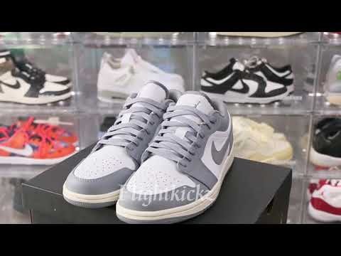 Air Jordan 1 Low White Wolf Grey 2021