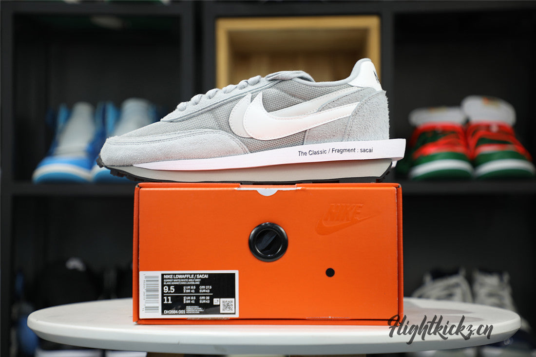 Fragment x Sacai x Nike LDWaffle Grey