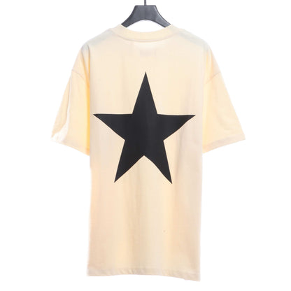 Fear of god Essentials back five-pointed star print short-sleeved T-shirt
