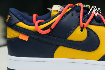 Off-White x Nike Dunk Low Michigan 2019(LN5 A1 Batch)