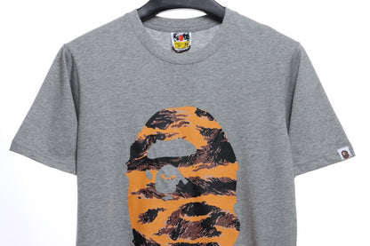 BAPE ape head mountain peak printing short sleeves