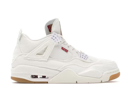 Air Jordan 4 Retro Levis White (Levis Tag)