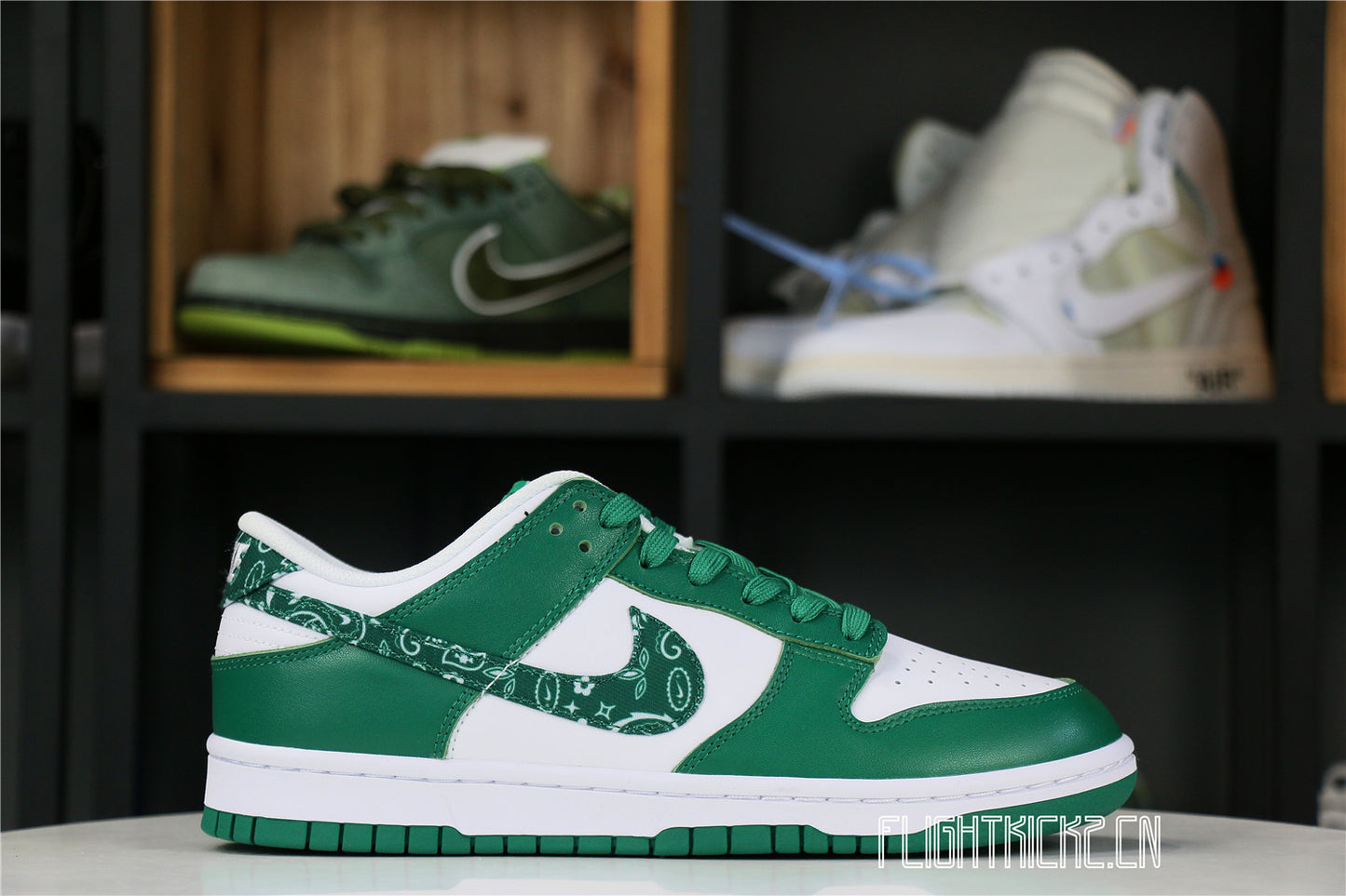 Nike Dunk Low Essential Paisley Pack Green (W)