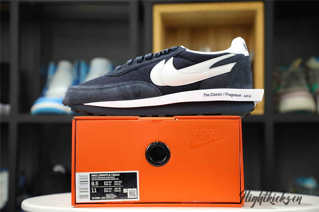 Fragment Sacai x Nike LDV Waffle Blue Void Obsidian