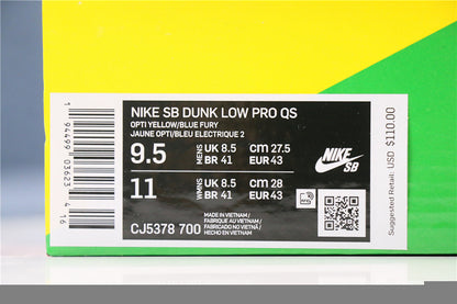 Grateful Dead x Nike SB Dunk Low Yellow