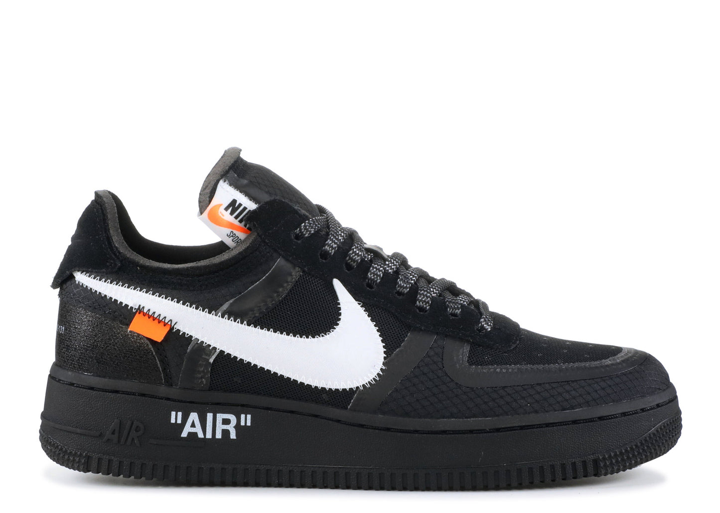 2018 Off White X Nike Air Force 1 Black