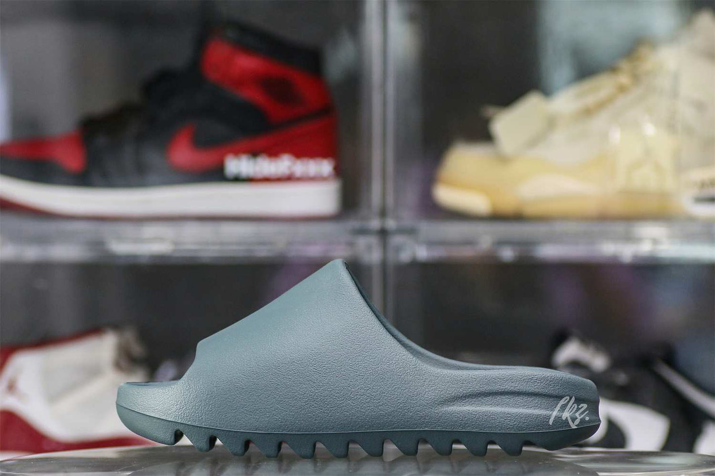 Adidas Yeezy Slide Slate Marine 2023 ID2349 A1 Batch