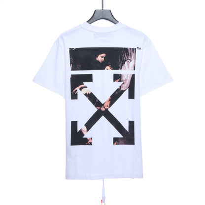 OW angel oil painting short sleeve