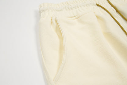 Rhud3 2023ss mens and womens classic pearl letter floral shorts