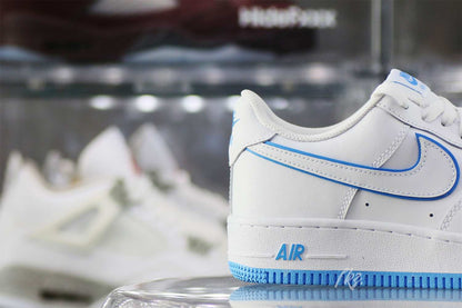 Nike Air Force 1 07 Low White University Blue Sole