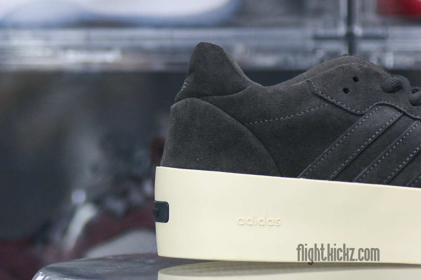 Fear of God x adidas Rivalry Low 86 Core Black