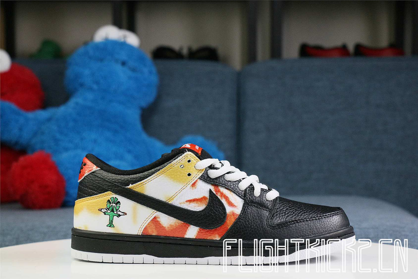 Nike SB Dunk Low Raygun Tie-Dye Black 2019(LN5 A1 Batch)