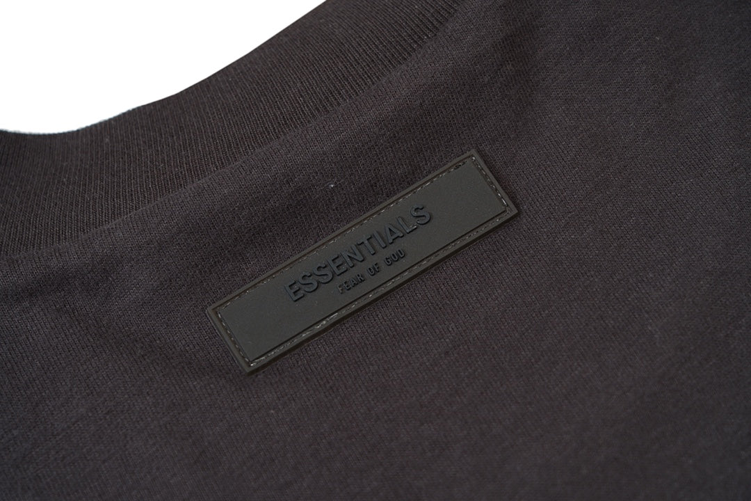 FEAR OF GOD ESSENTIALS BIG E three-dimensional printing short T-shirt