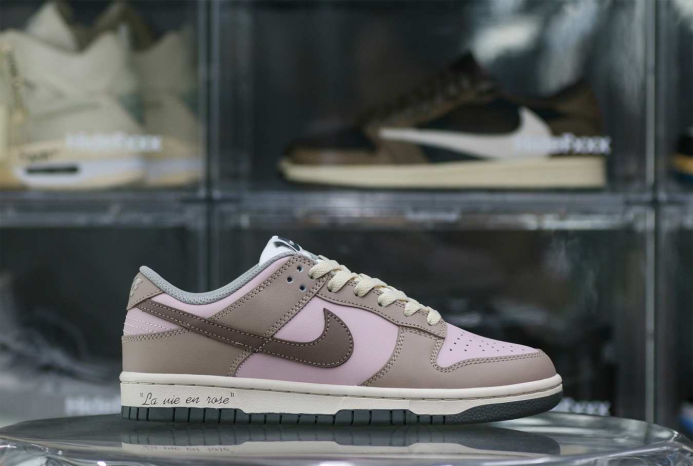 Nike Dunk Low Smoke Grey Pink Custom
