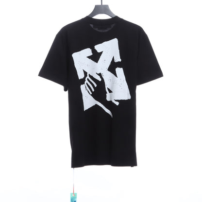 OW palm arrow print short sleeves