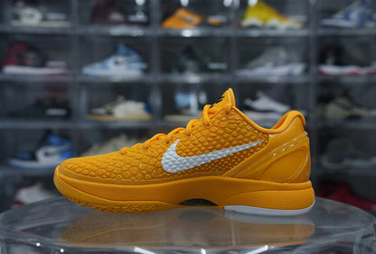 Off White x Nike Zoom Kobe 6 Yellow Custom