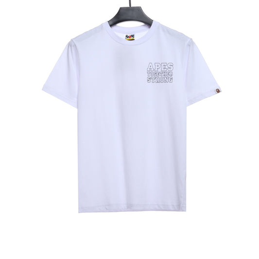 BAPE colorful camouflage printing short sleeves