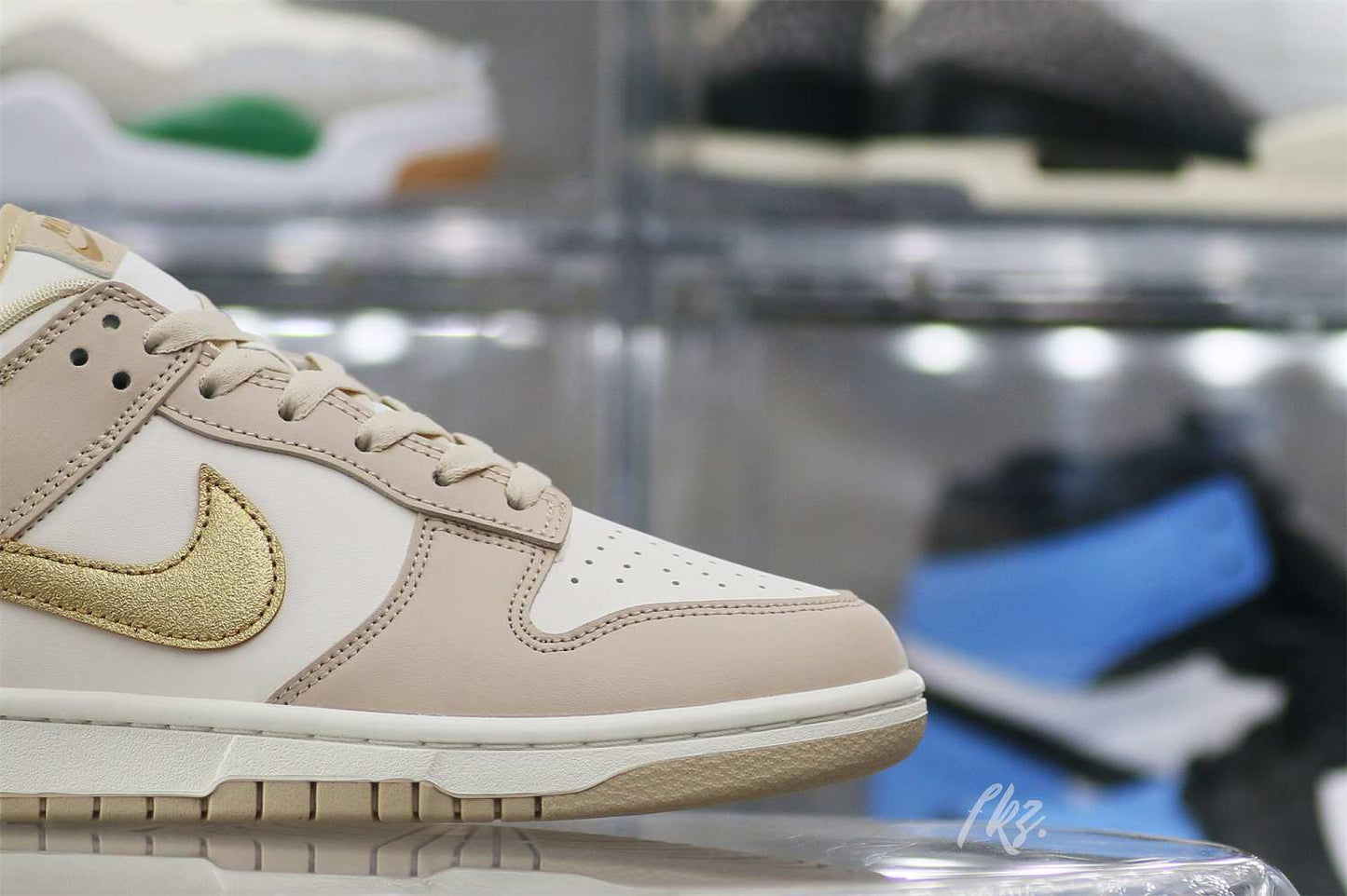 Nike Dunk Low Phantom Metallic Gold (Womens)(LN5 A1 Batch)