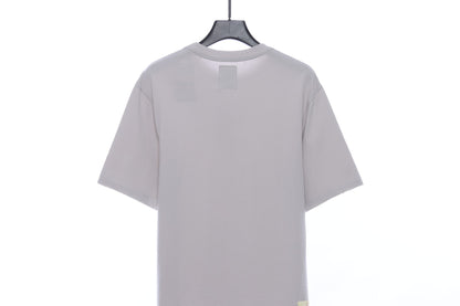 Aj UNION character letter print short sleeve