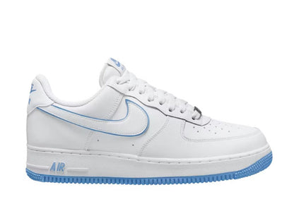 Nike Air Force 1 07 Low White University Blue Sole