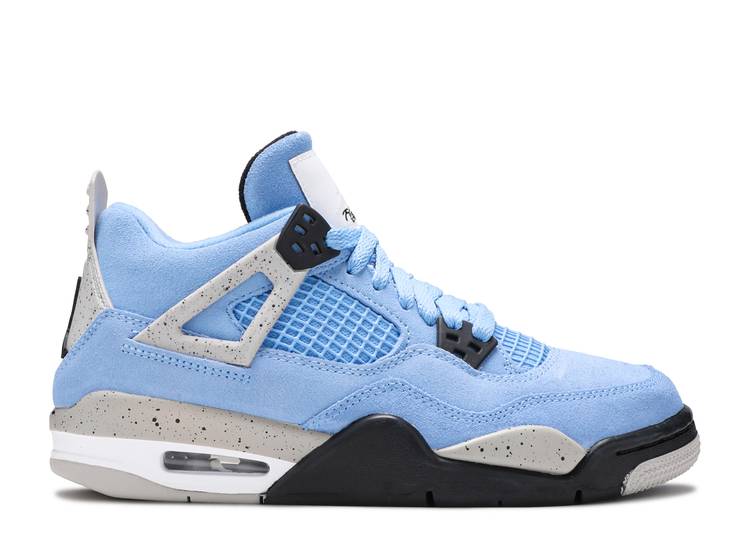 Air Jordan 4 Retro GS University Blue(GS) (LN5 A1 Batch)